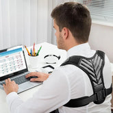 Adjustable Back Posture Corrector – Upper Back Support & Pain Relief - Himpall